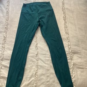 Lululemon Teal Leggings